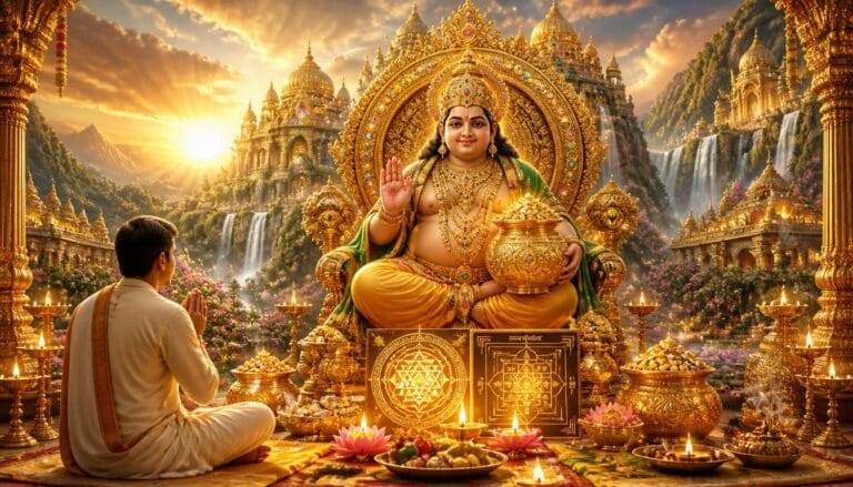 ॐ यक्षाय कुबेराय मंत्र (Om Yakshaya Kuberaya Mantra)