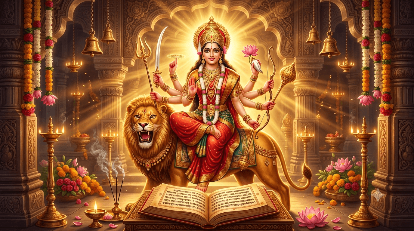 श्री अर्गला स्तोत्र का संपूर्ण पाठ हिंदी अर्थ सहित, दुर्गा सप्तशती का पवित्र अर्गला स्तोत्र