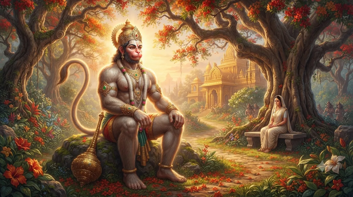 अशोक वाटिका में हनुमान जी और माता सीता की कथा
