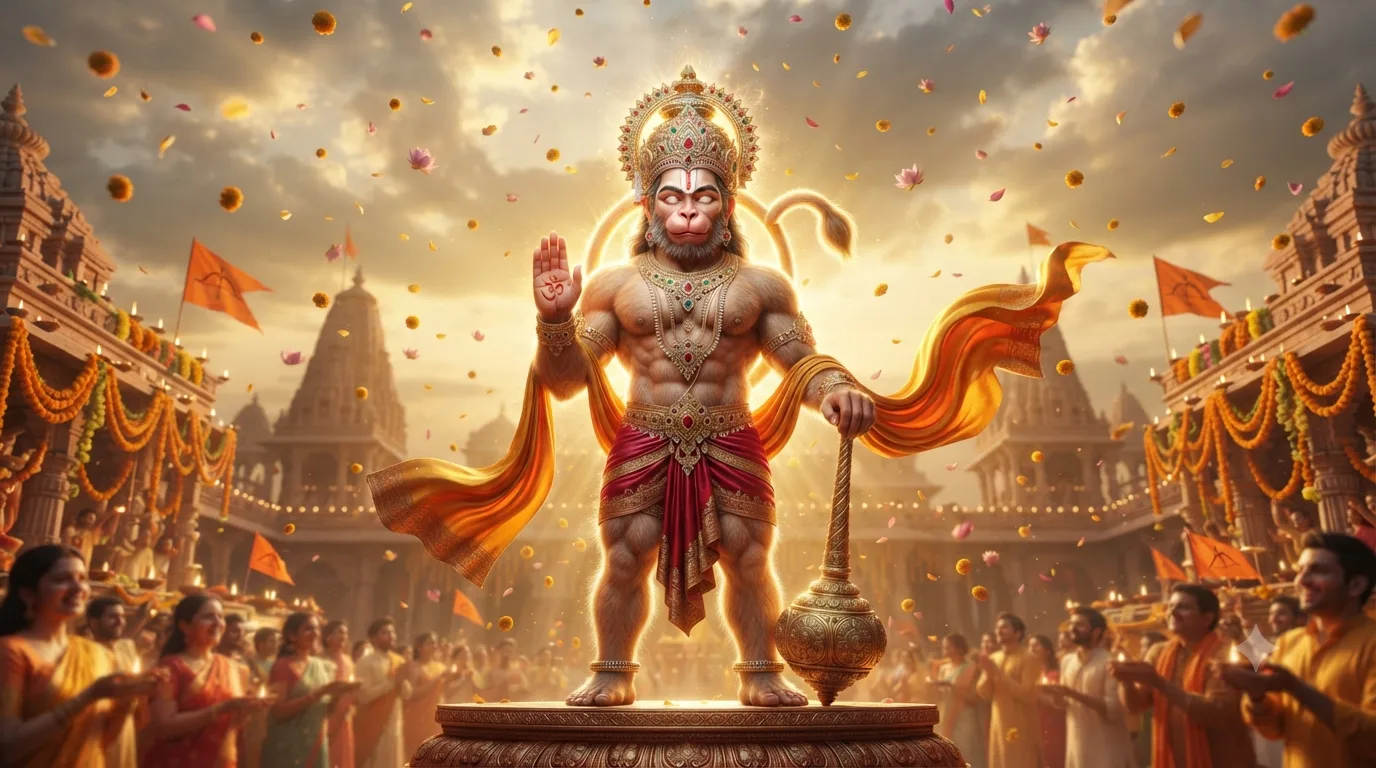 हनुमान जयंती – महत्व, पूजा विधि, व्रत कथा, मंत्र और संपूर्ण जानकारी