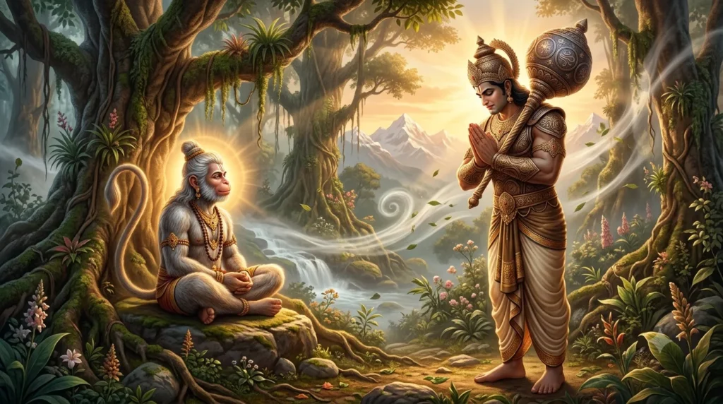 हनुमान जी और भीम की कथा दो वायु पुत्रों का मिलन