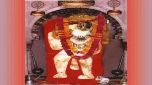 मेहंदीपुर बालाजी मंदिर में विराजमान भगवान बालाजी महाराज