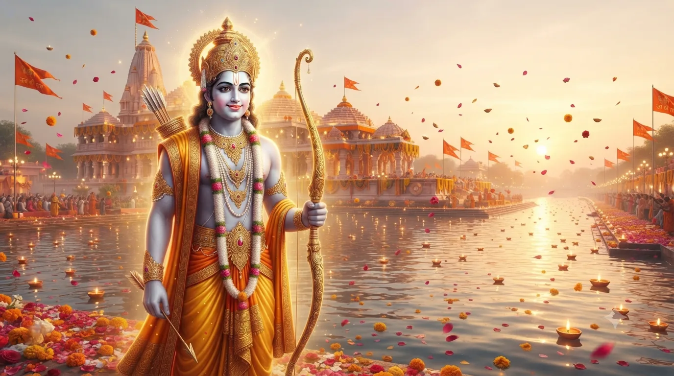 भगवान श्रीराम का दिव्य स्वरूप और अयोध्या धाम – नगरी हो अयोध्या सी राम भजन