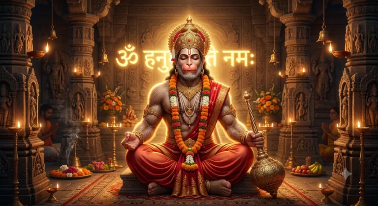 ॐ हनुमते नमः मंत्र (Om Hanumate Namah Mantra): अर्थ, महत्व, जाप विधि और लाभ
