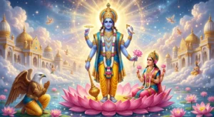 भगवान श्री नारायण का दिव्य वैकुण्ठ स्वरूप – ॐ नमो नारायणाय मंत्र