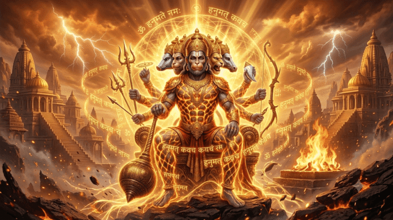 पंचमुखी हनुमान मंत्र (Panchamukhi Hanuman Mantra)
