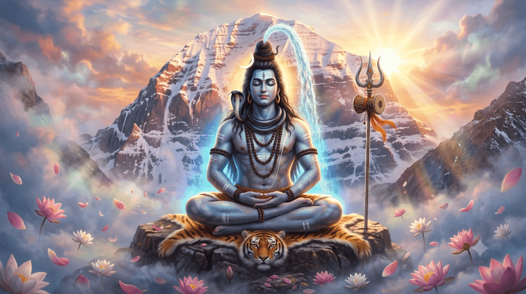 भगवान शिव का दिव्य स्वरूप – शिव पंचाक्षर स्तोत्र (Shiva Panchakshara Stotra) ॐ नमः शिवाय
