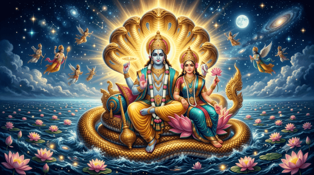 विष्णु के 108 नाम (विष्णु अष्टोत्तर शतनामावली) अर्थ सहित