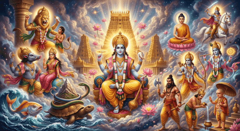 भगवान विष्णु के 10 अवतार (Bhagwan Vishnu ke 10 Avtar)