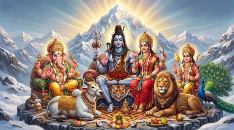 भगवान शिव का परिवार: जानिए शिव परिवार में कौन-कौन हैं और उनका महत्व (BHAGWAN SHIV PARIVAR)