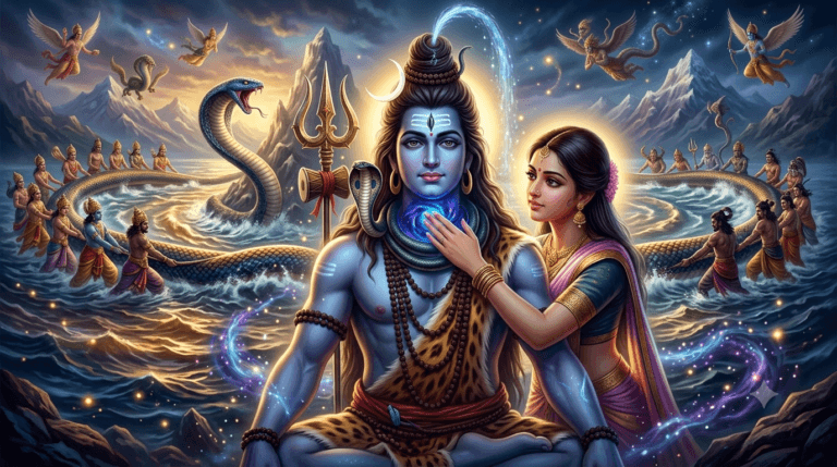 भगवान शिव को नीलकंठ क्यों कहा जाता है? जानिए हलाहल विषपान की अद्भुत कथा (Neelkanth Mahadev Katha)