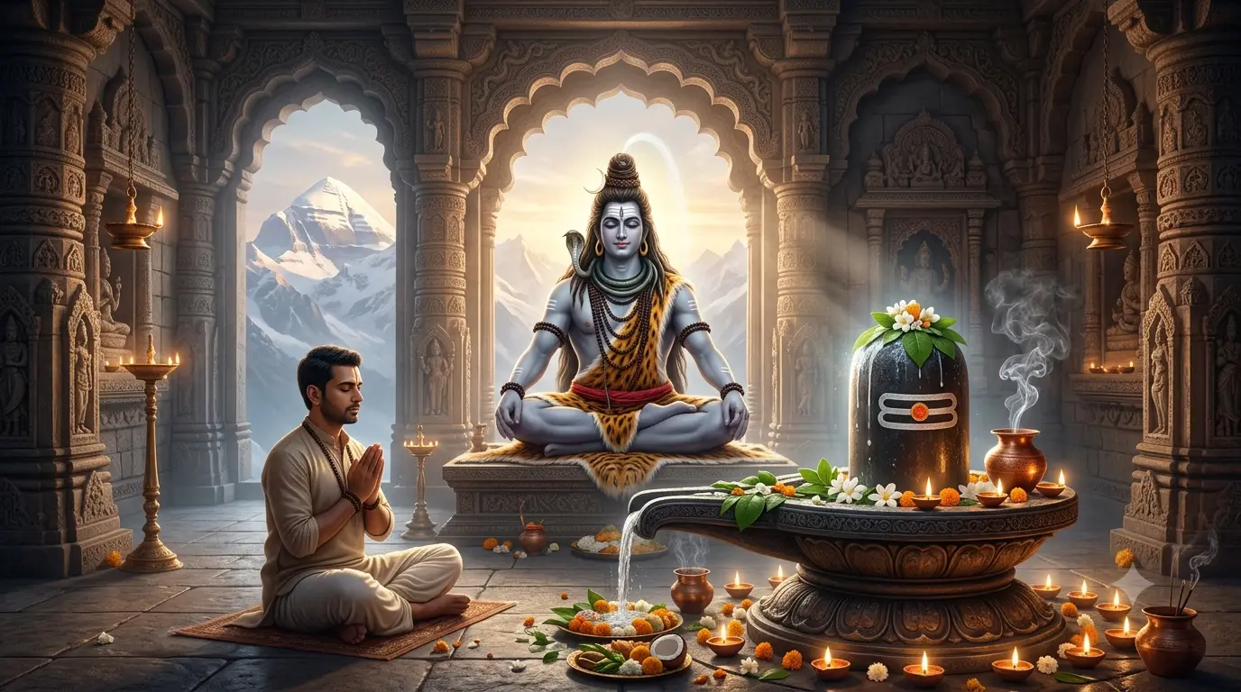 Shadakshari Shiva Mantra ॐ नमः शिवाय भगवान शिव