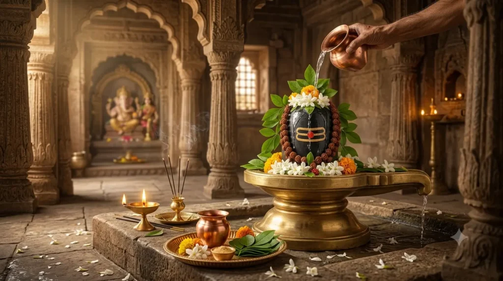 शिवलिंग पर जल चढ़ाने के नियम और जलाभिषेक