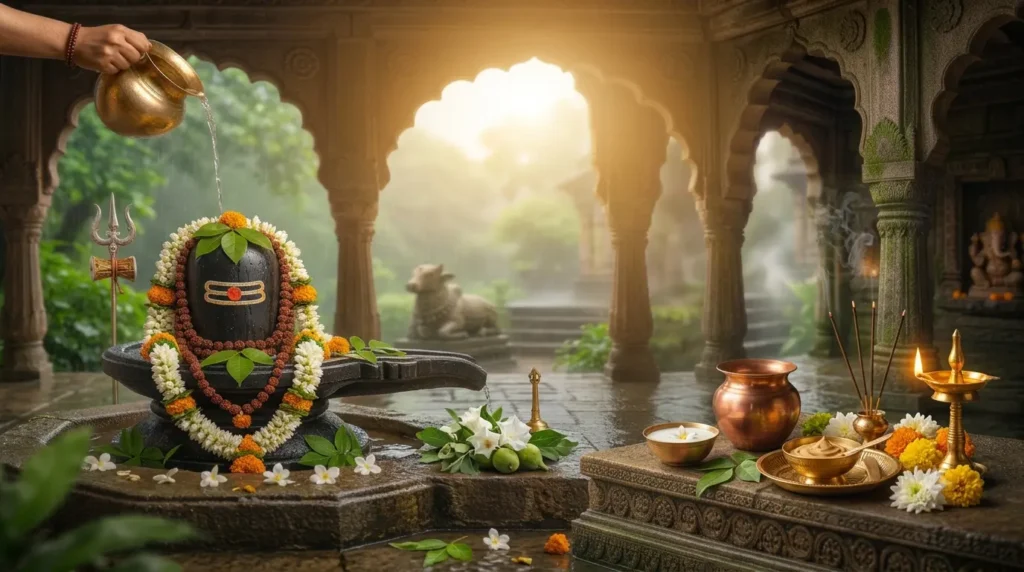 शिवलिंग पर क्या चढ़ाना चाहिए जल बेलपत्र और फूल