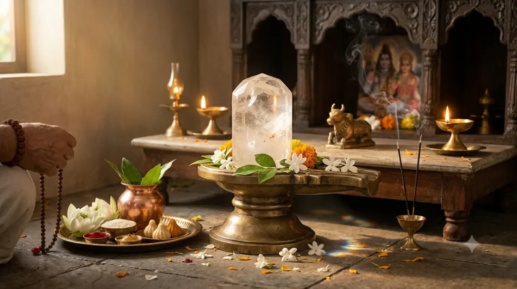 स्फटिक शिवलिंग के लाभ और भगवान शिव की पूजा