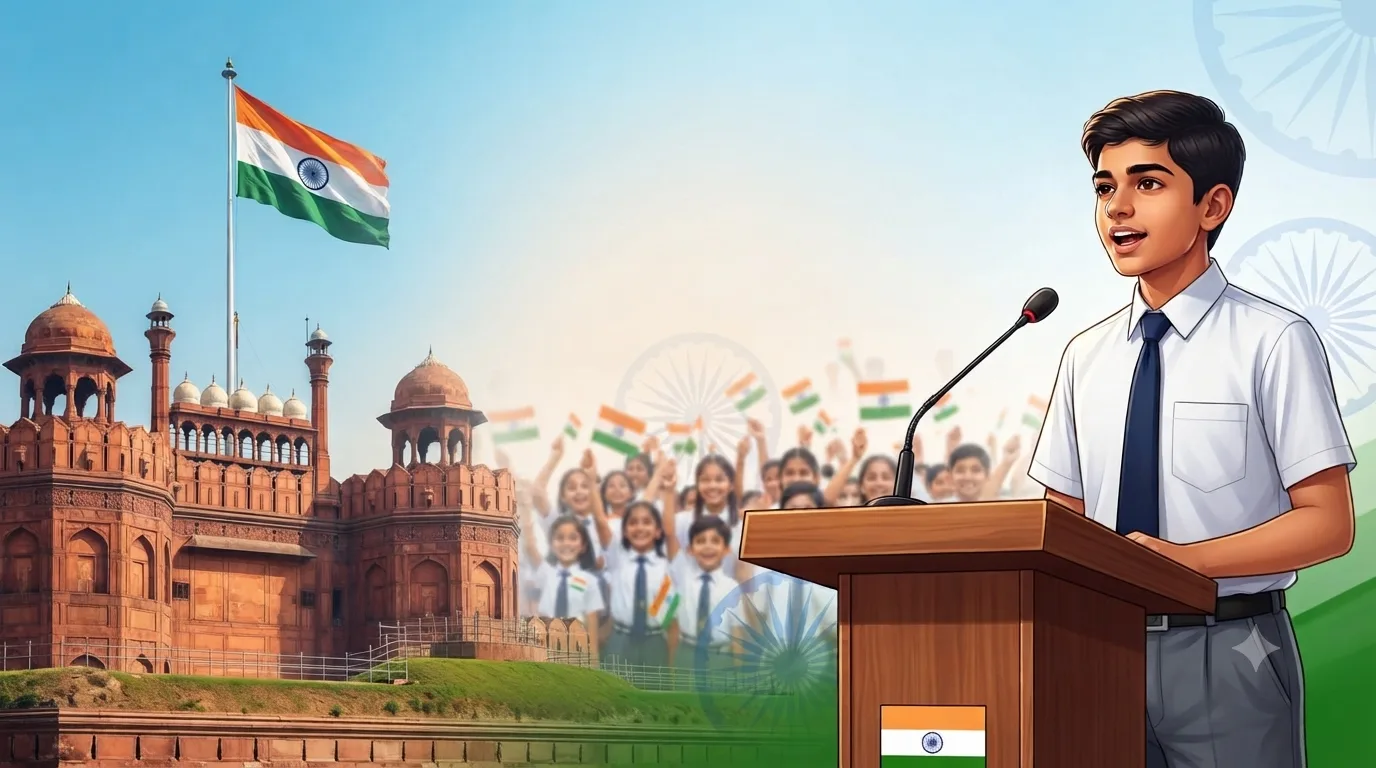 स्वतंत्रता दिवस पर भाषण Independence Day Speech