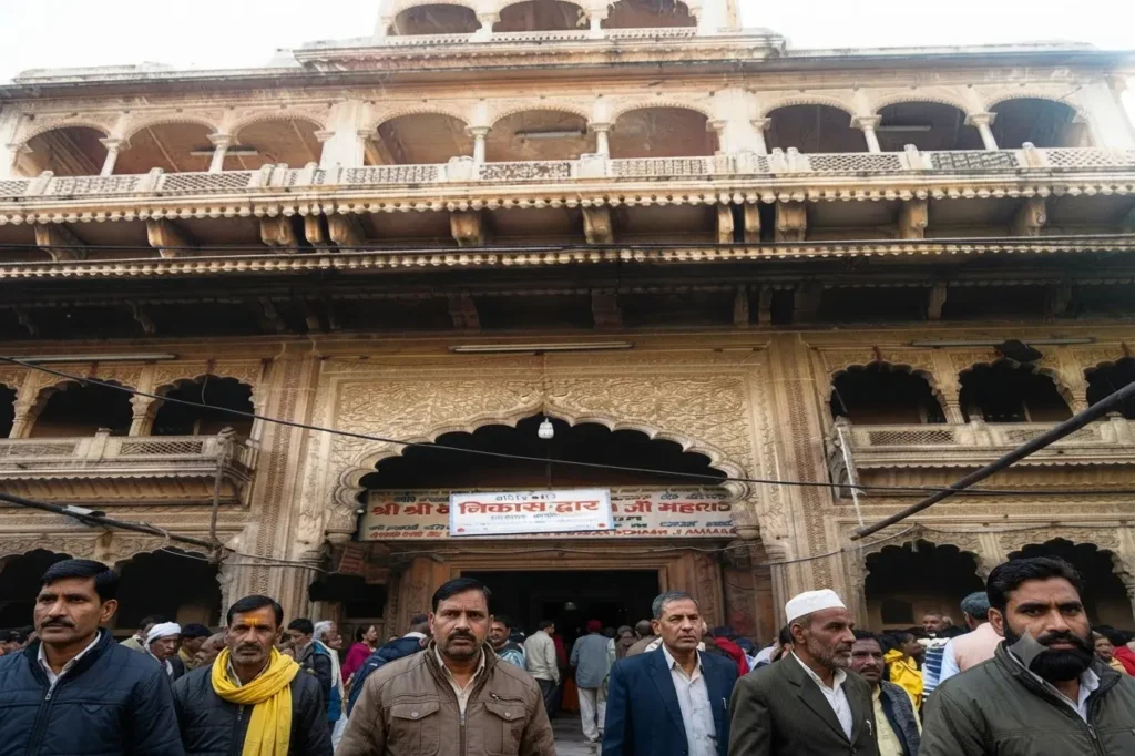 वृंदावन का बांके बिहारी मंदिर
