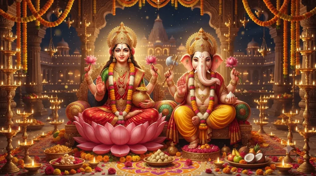 दीपावली 2026 लक्ष्मी गणेश पूजा