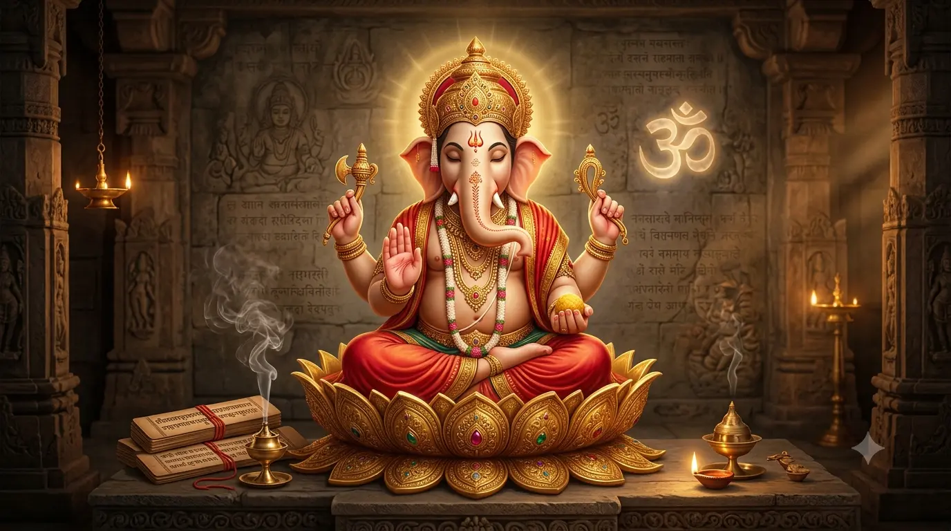 श्री गणपति अथर्वशीर्ष पाठ और हिंदी अर्थ