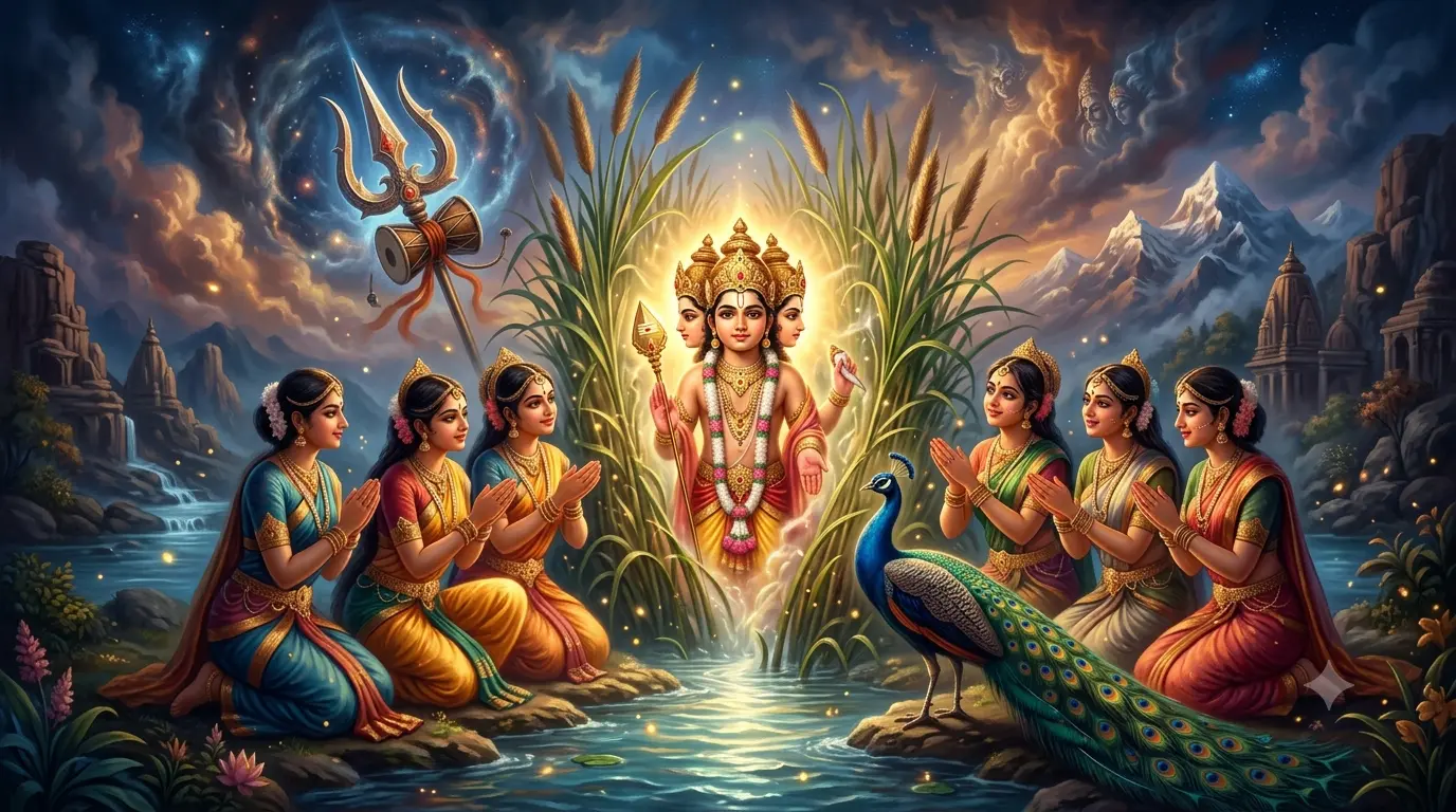 भगवान कार्तिकेय का जन्म और छह कृतिकाओं की कथा