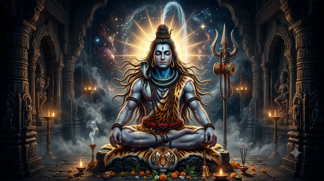 महाकाल स्तुति भगवान शिव की दिव्य छवि