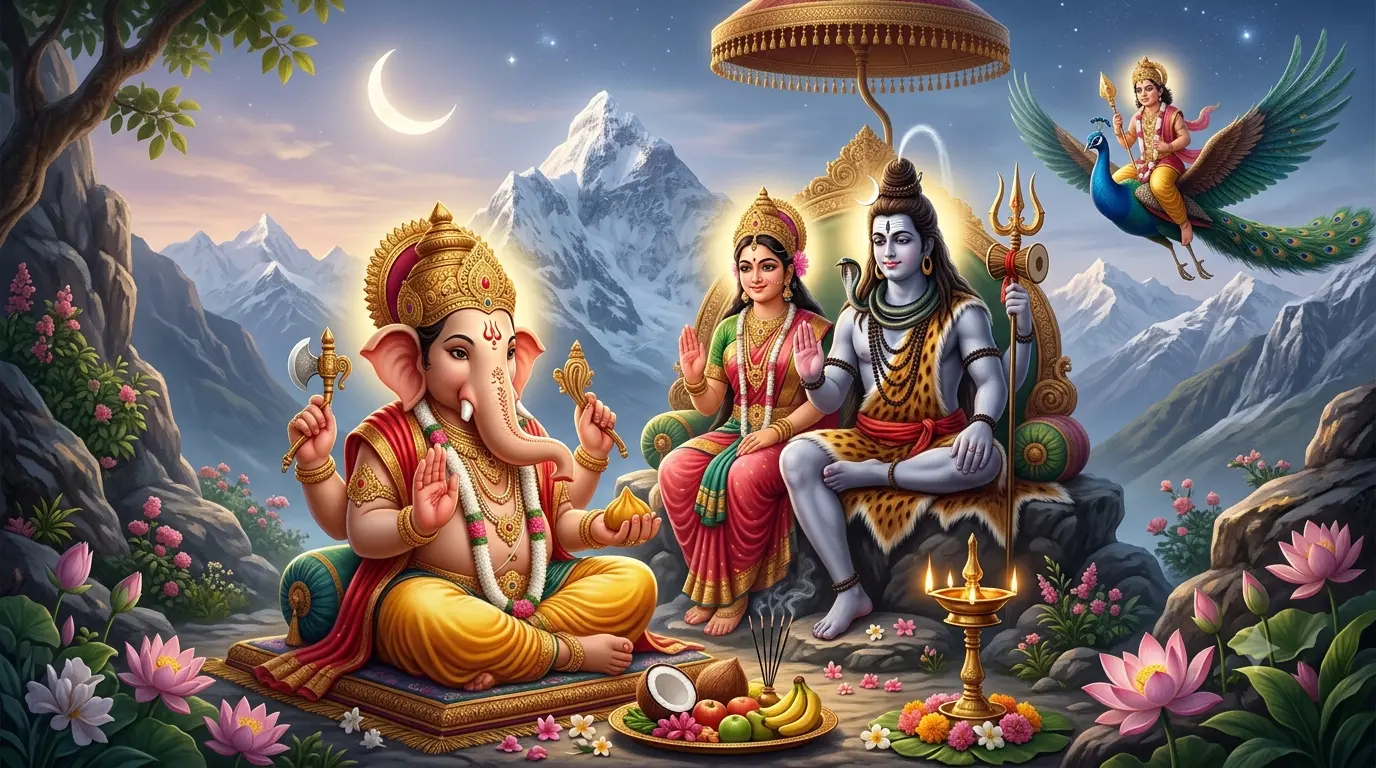 संकष्टी चतुर्थी व्रत कथा – भगवान गणेश की पूजा और व्रत कथा