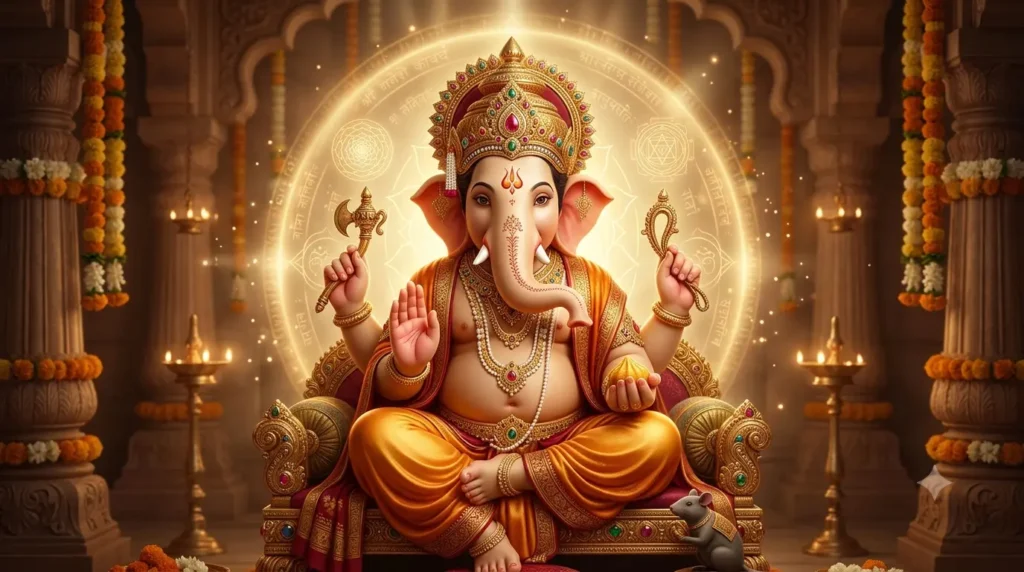 श्री गणेश कवच हिंदी अर्थ सहित