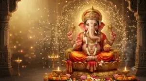 श्री गणेश सहस्रनाम स्तोत्र में भगवान गणेश का दिव्य स्वरूप
