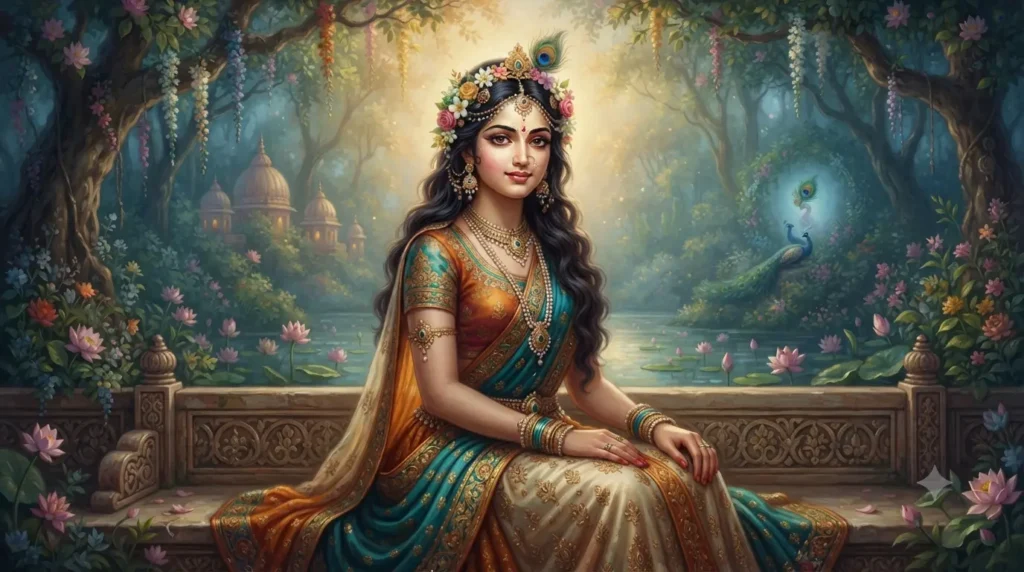 श्री राधा अष्टोत्तर शतनामावली और श्रीराधा रानी का दिव्य स्वरूप