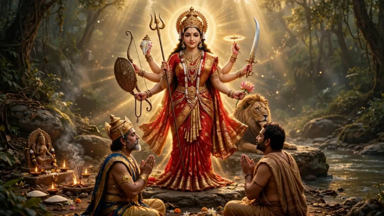 दुर्गा सप्तशती पाठ – तेरहवाँ अध्याय | Durga Saptashati Path Terahvan Adhyay Hindi Mein