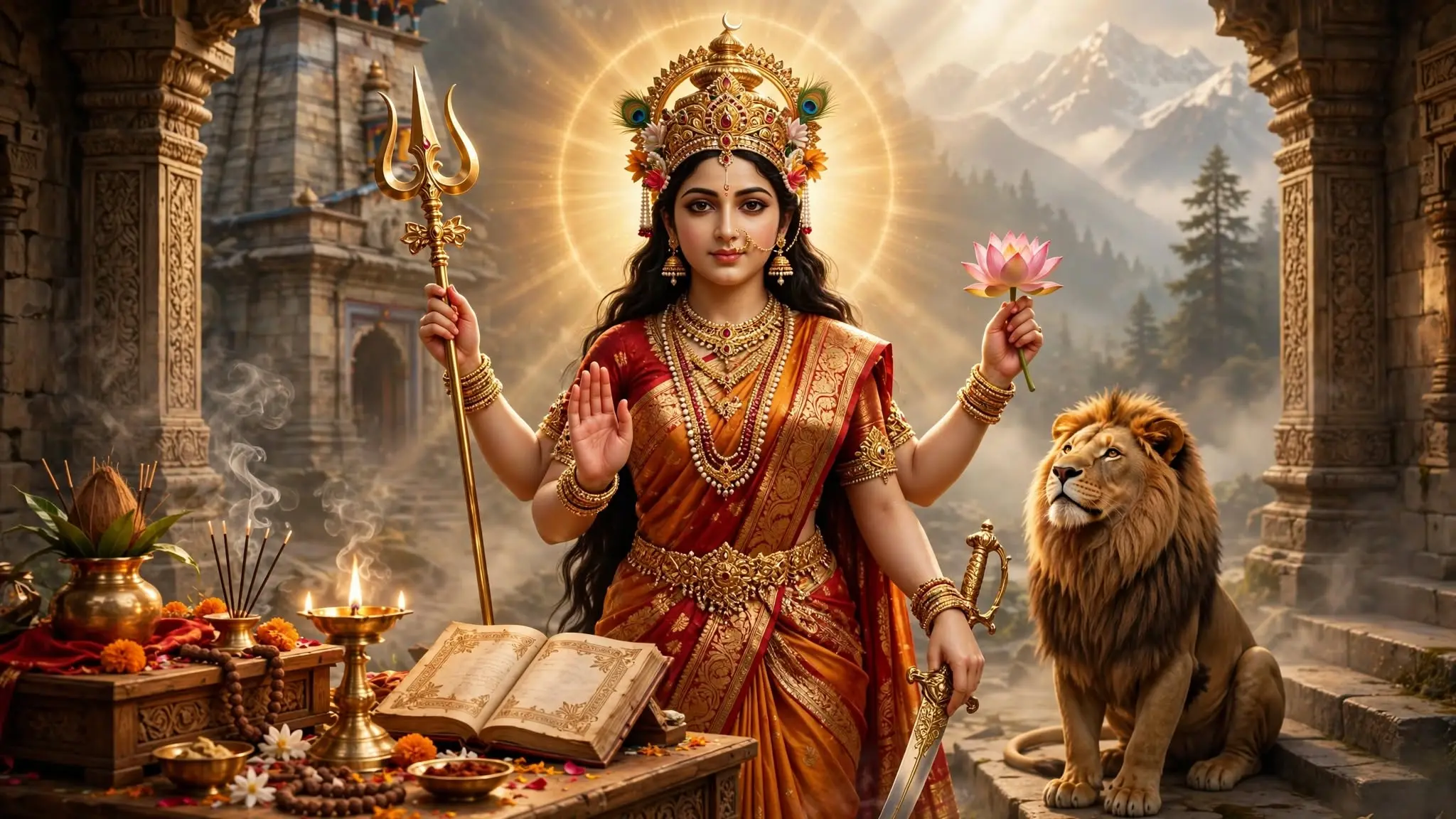 सम्पूर्ण दुर्गा सप्तशती पाठ सभी 13 अध्याय कवच अर्गला कीलक