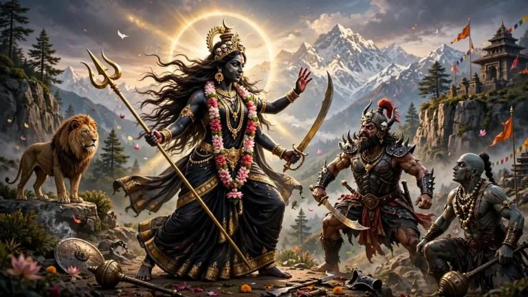 दुर्गा सप्तशती का सातवाँ अध्याय हिंदी में (Durga Saptashati Saptam Adhyay)
