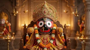श्री जगन्नाथ जी के पारंपरिक स्वरूप की आरती
